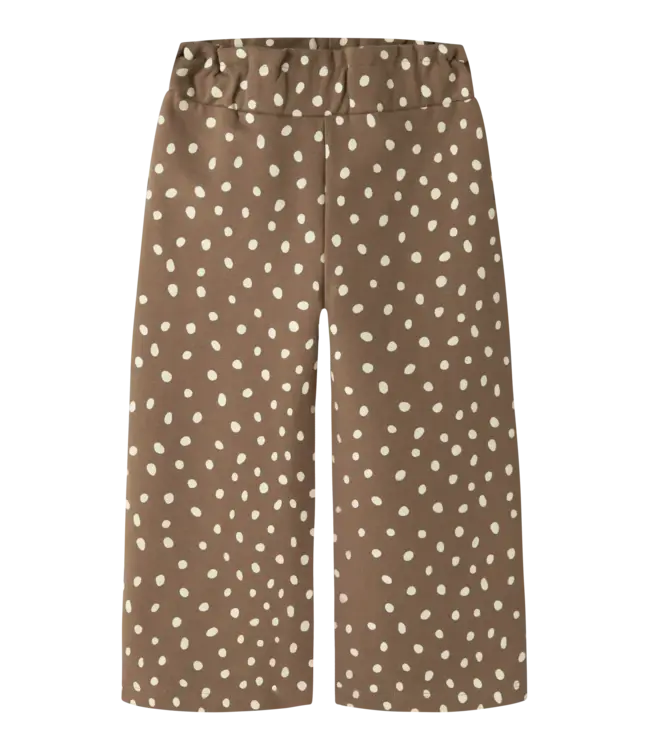 Name it mini NMFRAMMIE WIDE SWEAT PANT BRU  13261635 Coca Mocha