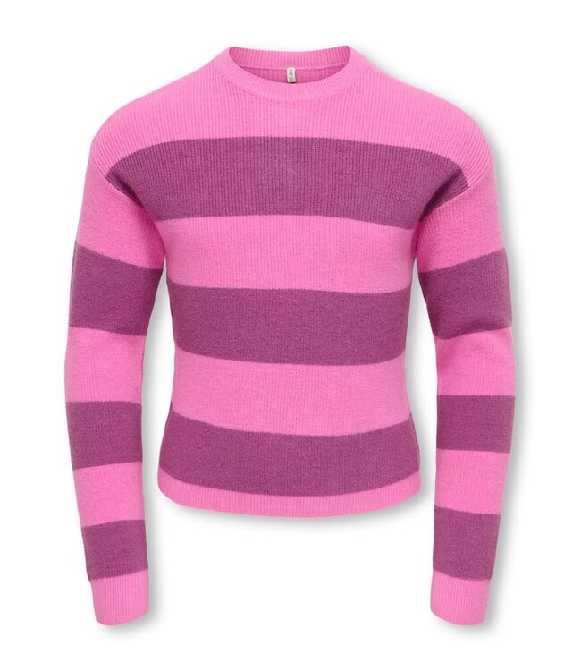 ONLY Copy of 15326339 KOGFRANCA LIFE SHORT L/S STRIPE KNT