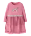 Name it mini 13258367 NMFLAHAPPI LS DRESS Flower Ginger
