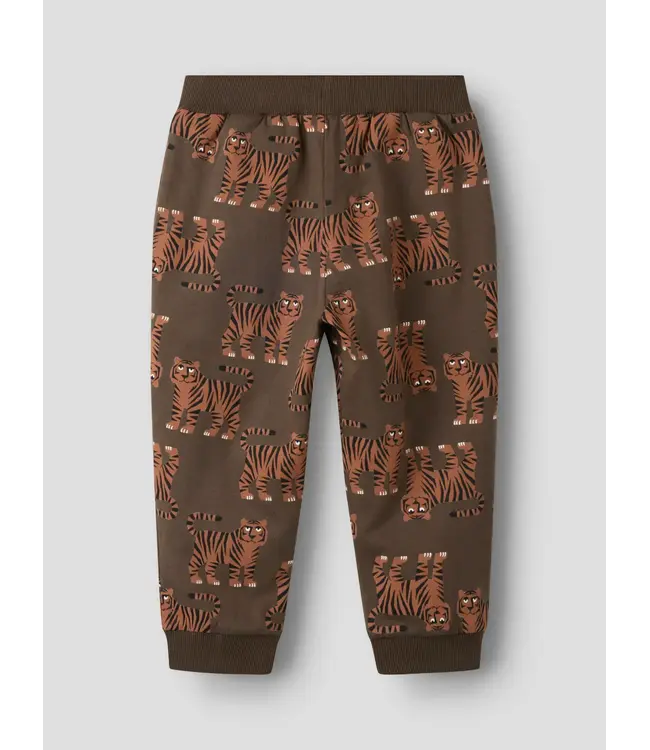 Name it mini 13264628 NMMLARSON NREG SWE PANT BRU Chocolate Brown