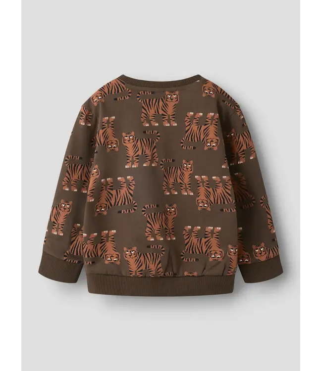 Name it mini 13264627 NMMLARSON LS NREG SWE BRU Chocolate brown