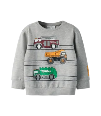 Name it mini Jongens trui met trucks name it