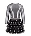 B.NOSY Y610-5868 Dora dress silver 003