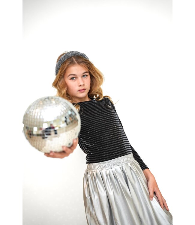 B.NOSY Y610-5914 Aya haarband 003 silver