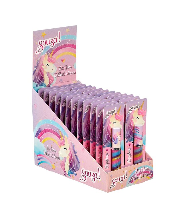 Souza for kids Lipgloss swirl Unicorn ( 1 stuk) 107737