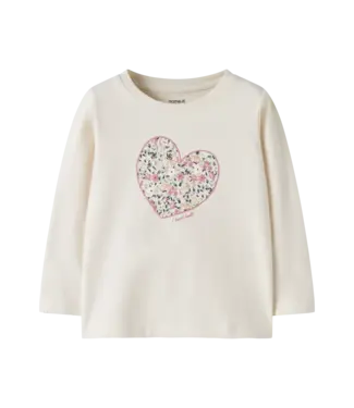 Name it mini NMFKIWI LS TOP 13257324 Antique White