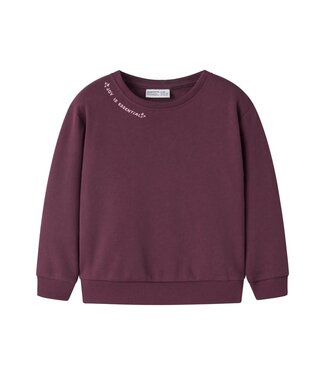 Name it mini Meisje Trui Mauve Wine