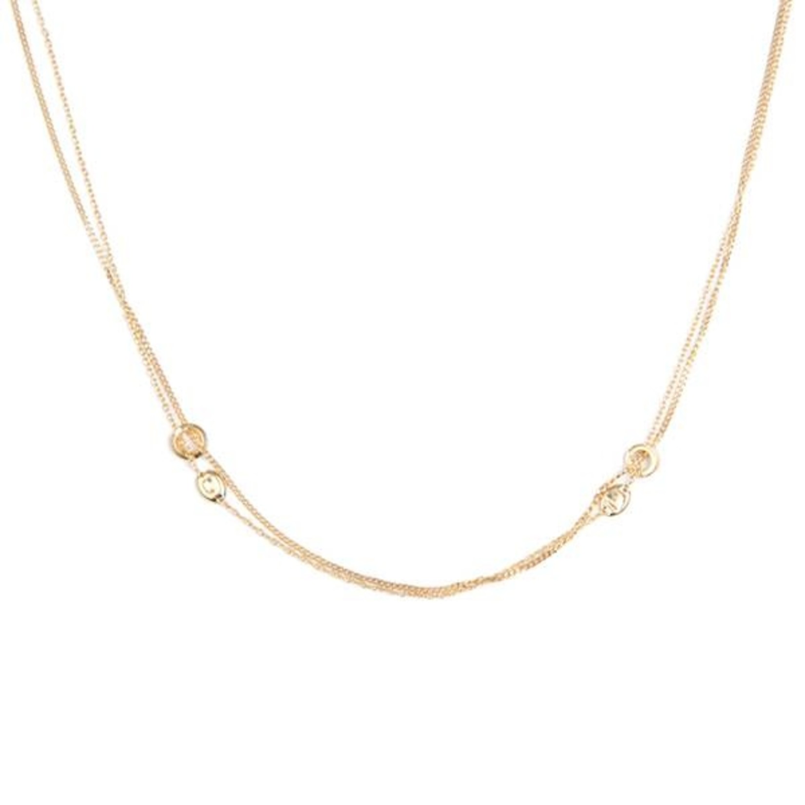 charlotte wooning charlotte wooning ketting celebration round -goud