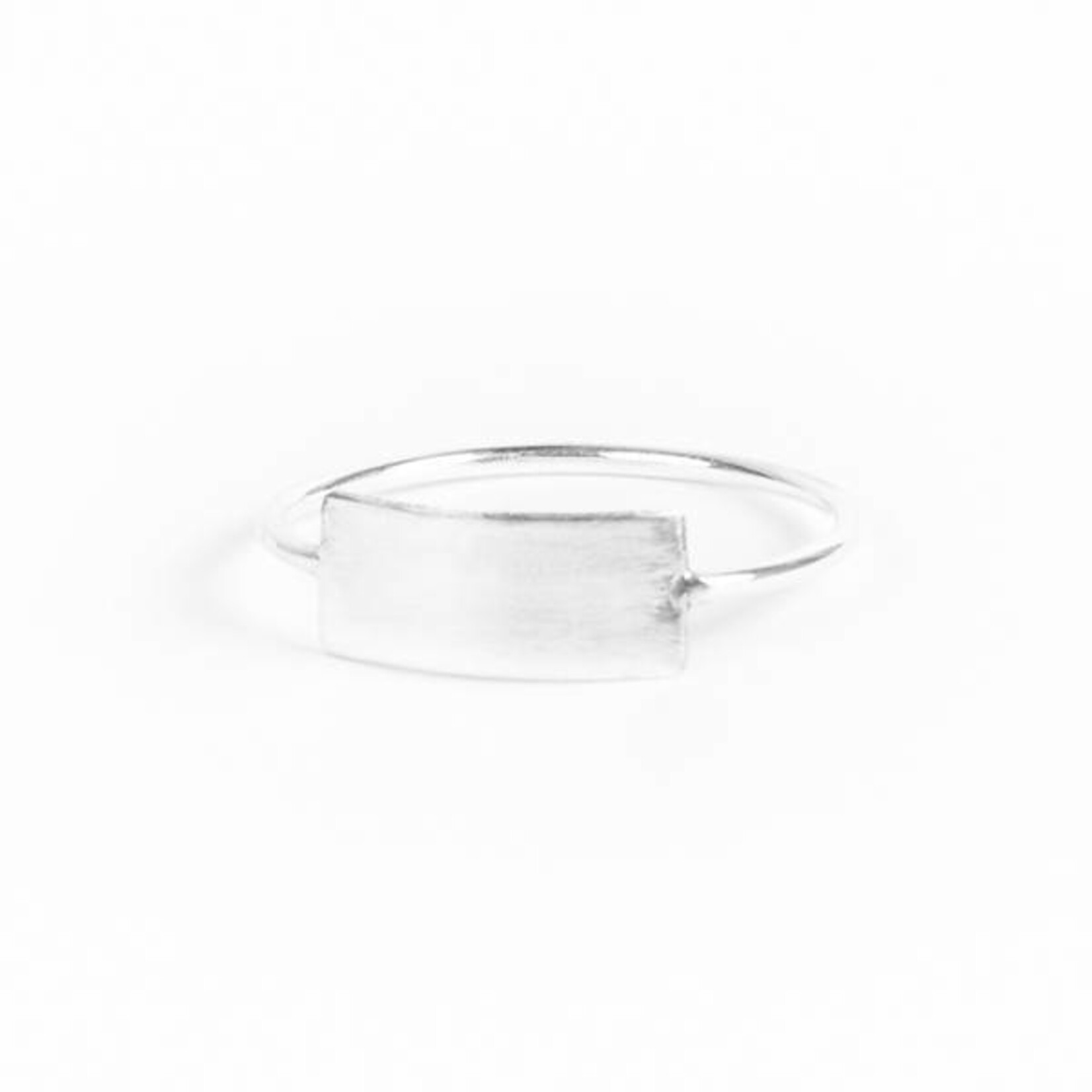 charlotte wooning ring geometry rectangle - gold