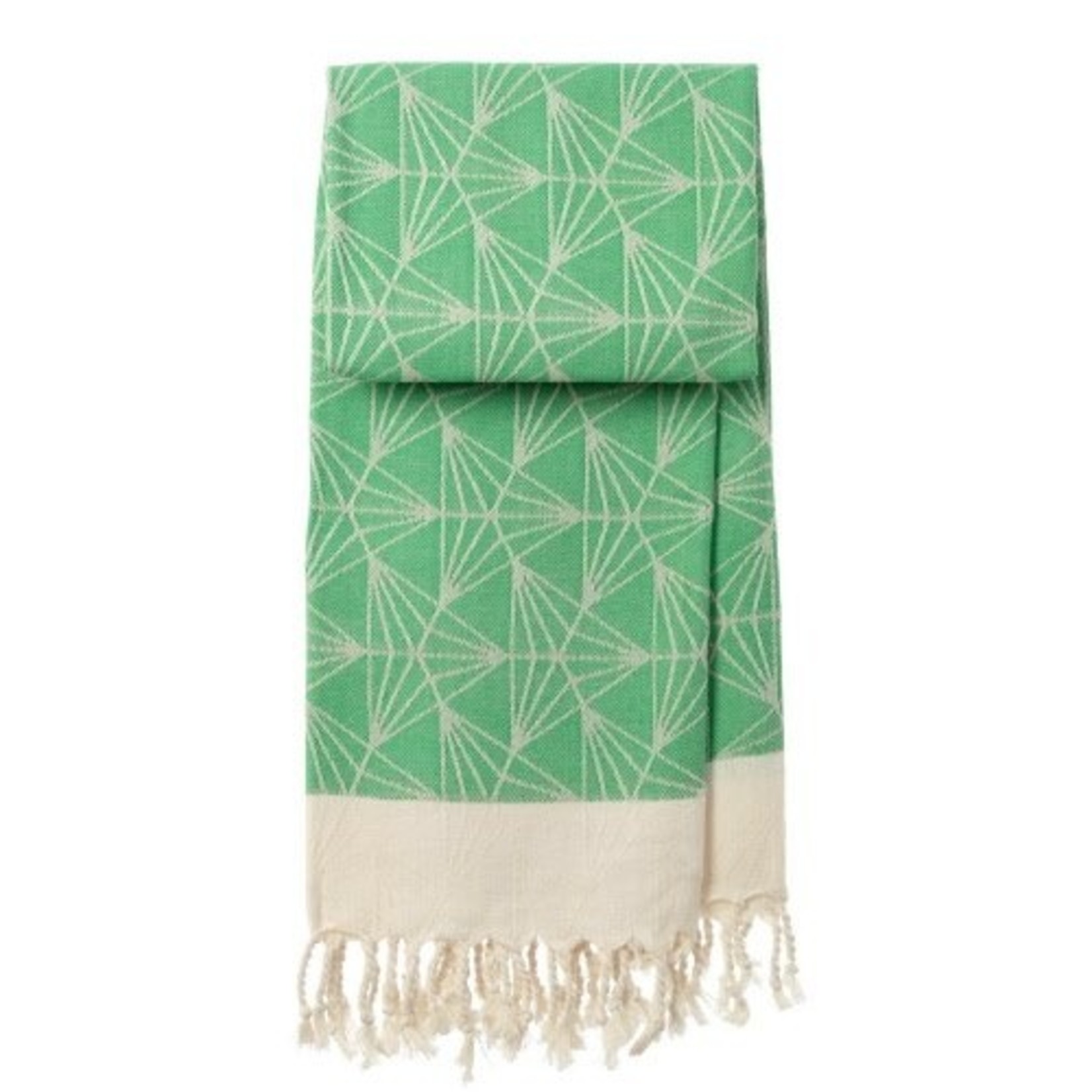 MOCCO | Made of Cotton Co. hamamdoek Triangle - green