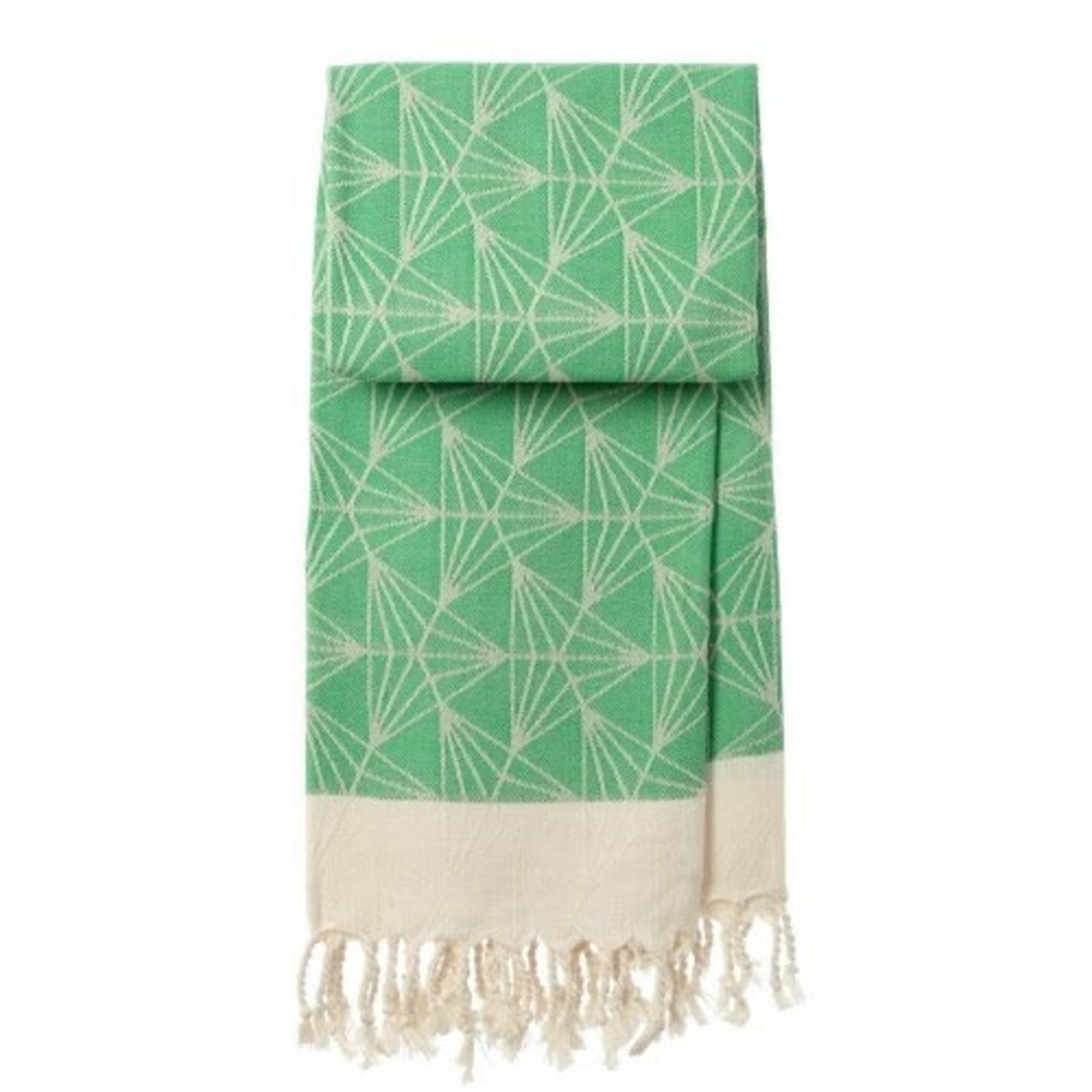 MOCCO | Made of Cotton Co. hamamtowel Triangle - green