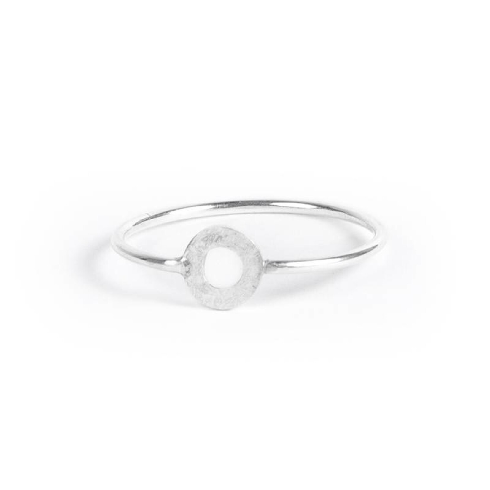 charlotte wooning ring celebration ancient round - silver