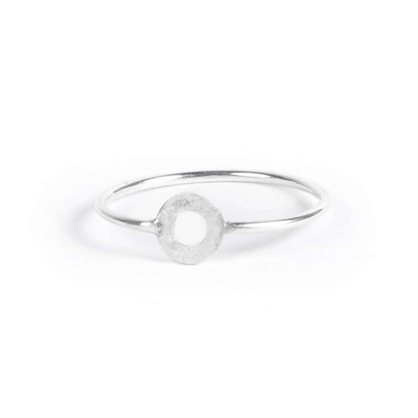 charlotte wooning ring celebration ancient round - zilver