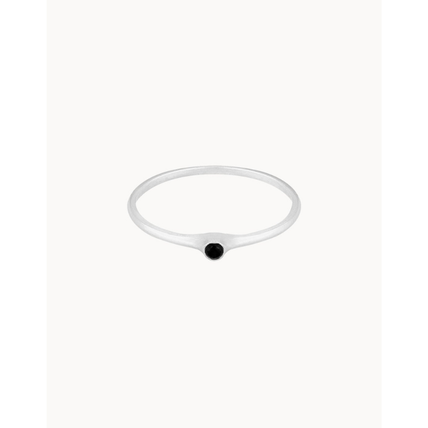 flawed ring petite rose - zilver