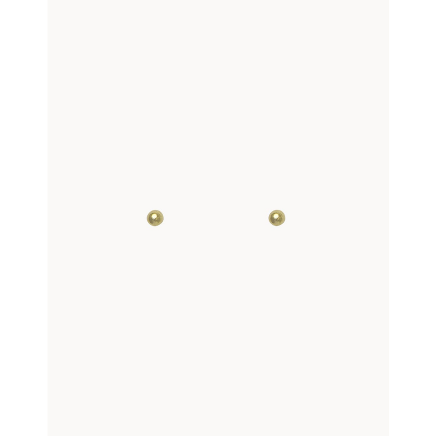 flawed flawed tiny dots studs  - gold