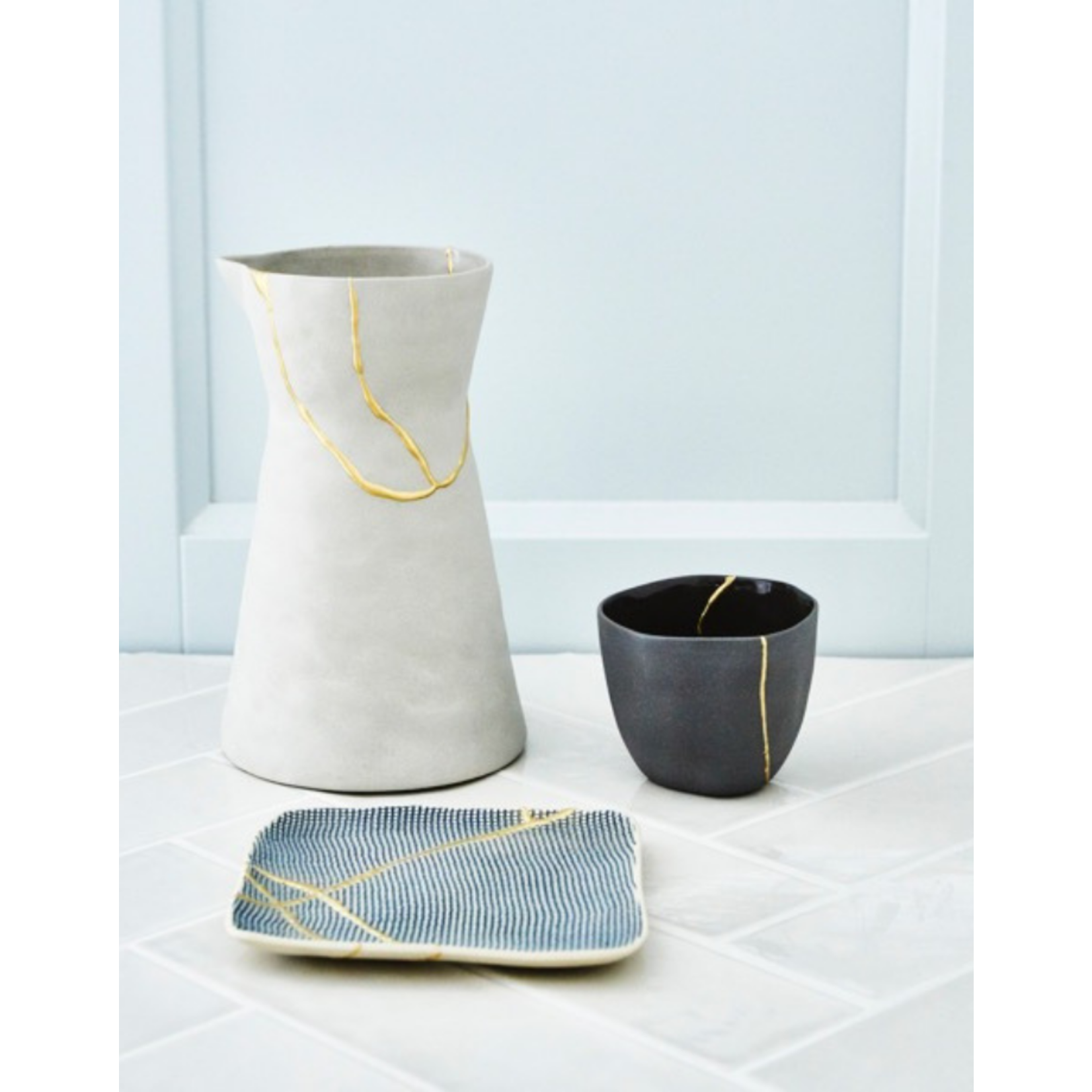humade humade kintsugi ceramics repair kit - gold