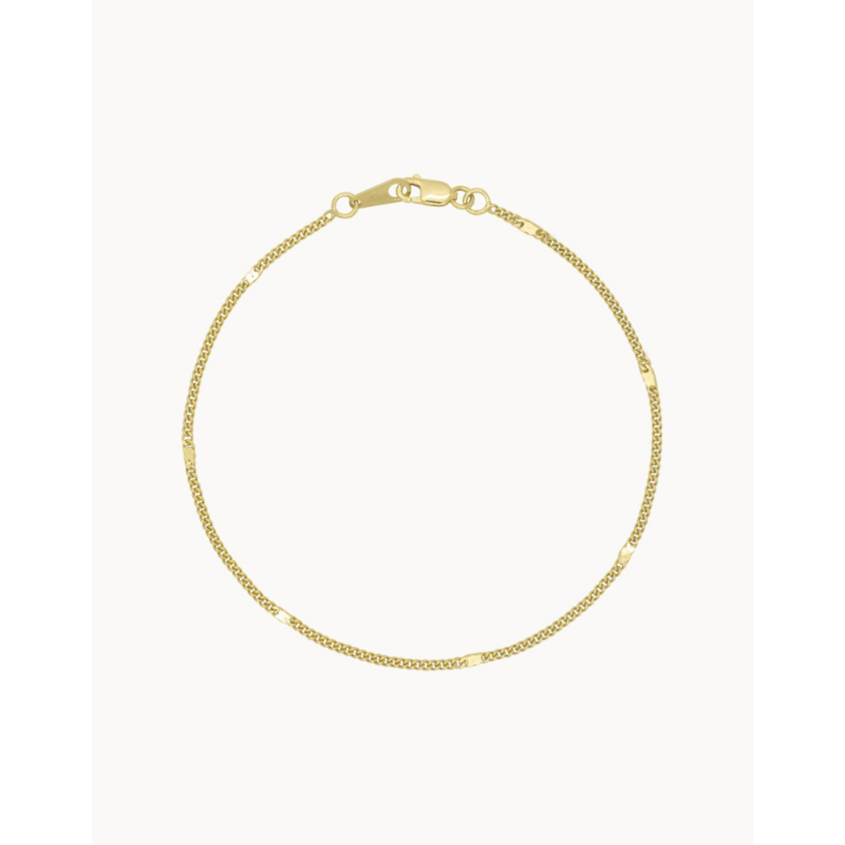 flawed flawed bracelet vintage - gold