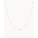 flawed dotted necklace - silver