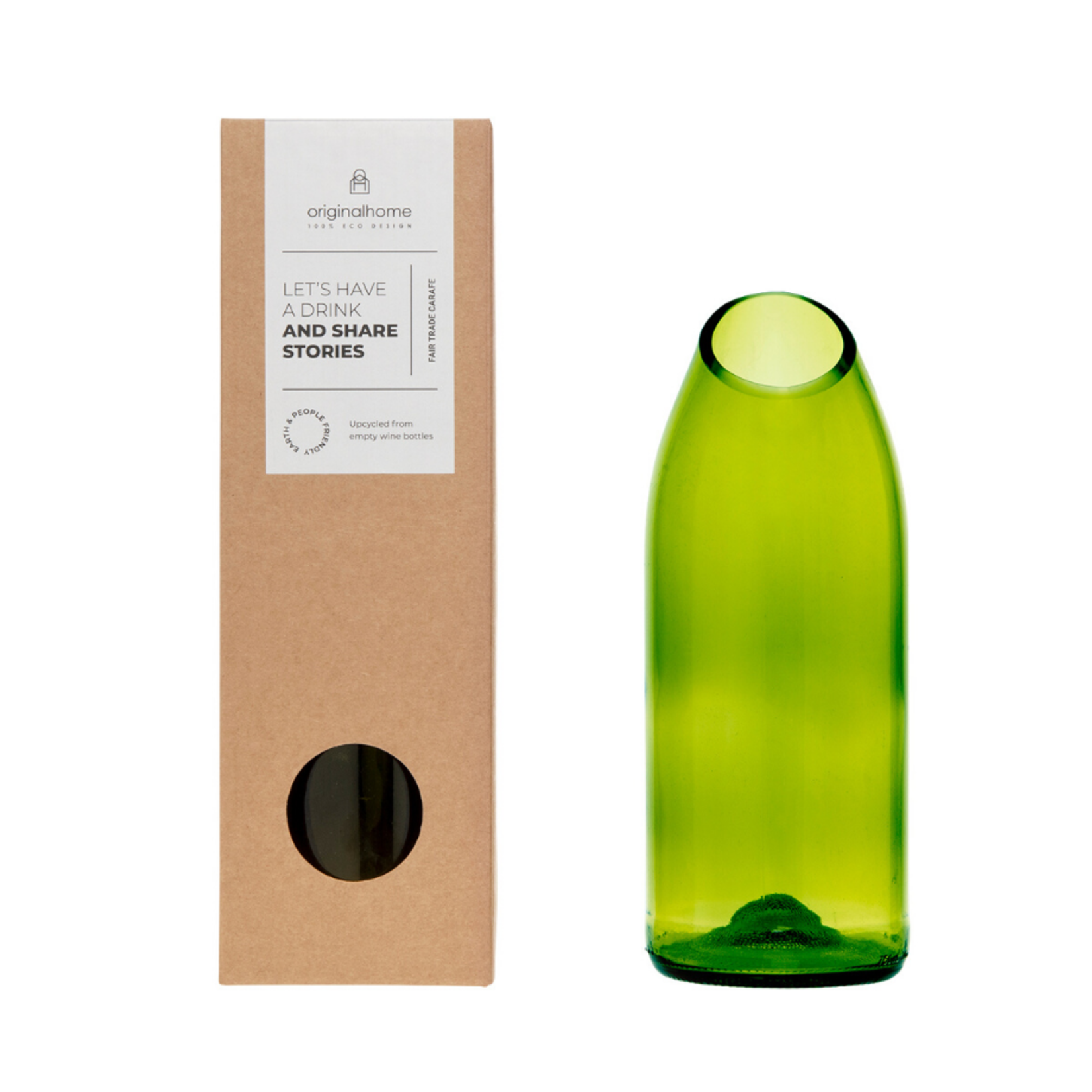 original home original home - water carafe- green