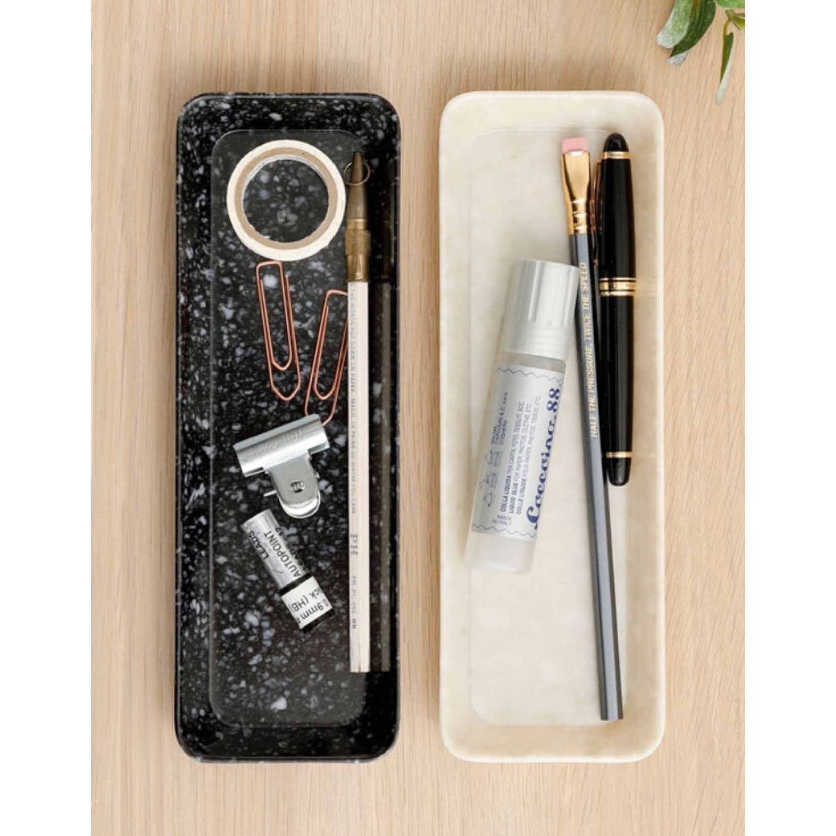 hightide / penco hightide melamine bureau organiser- ivoor