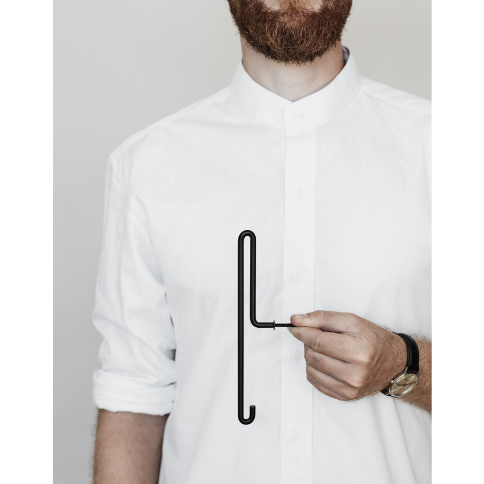 moebe moebe wall hook  large - black