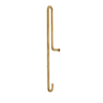 moebe wall hook  large - matt gold