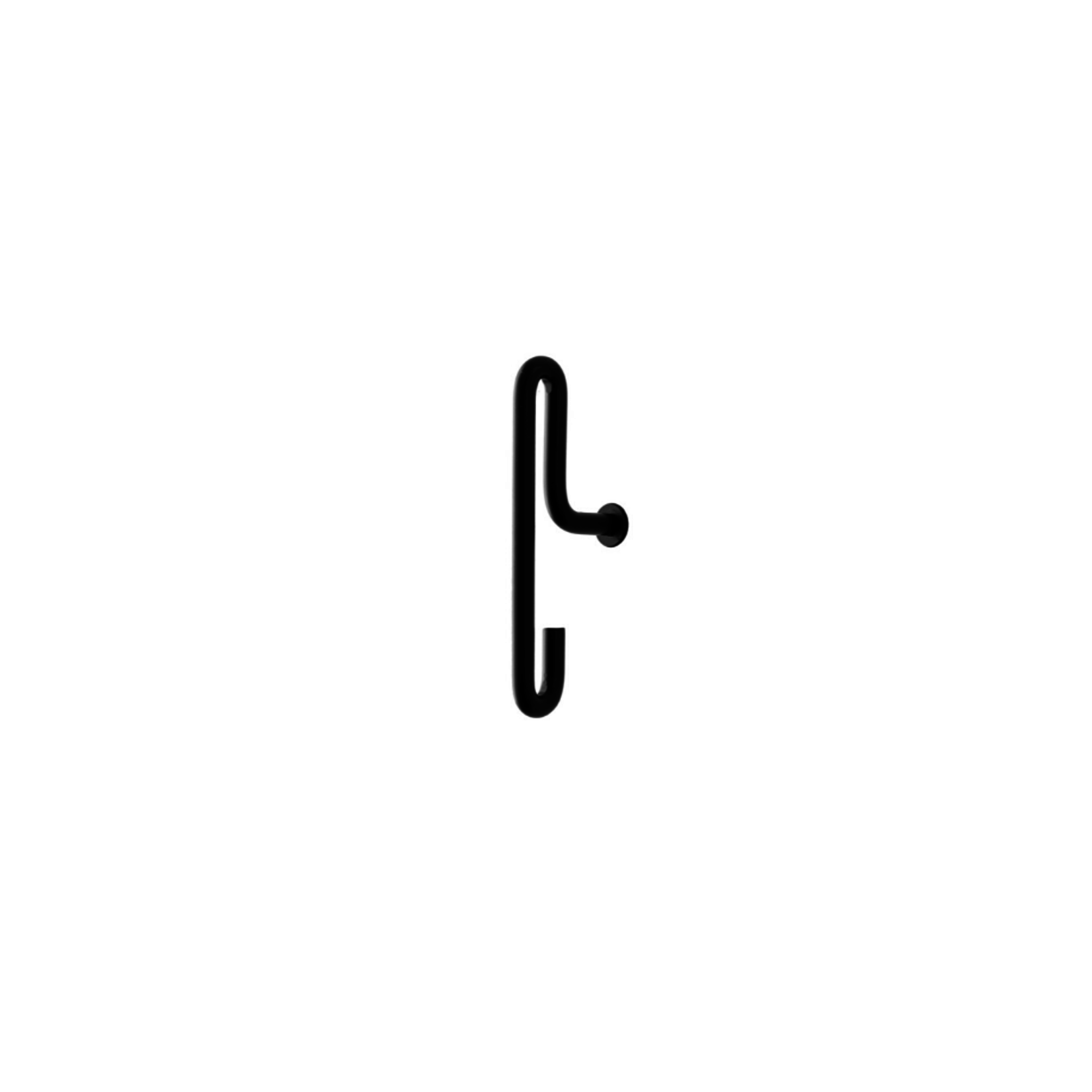 moebe moebe wall hook  small - black