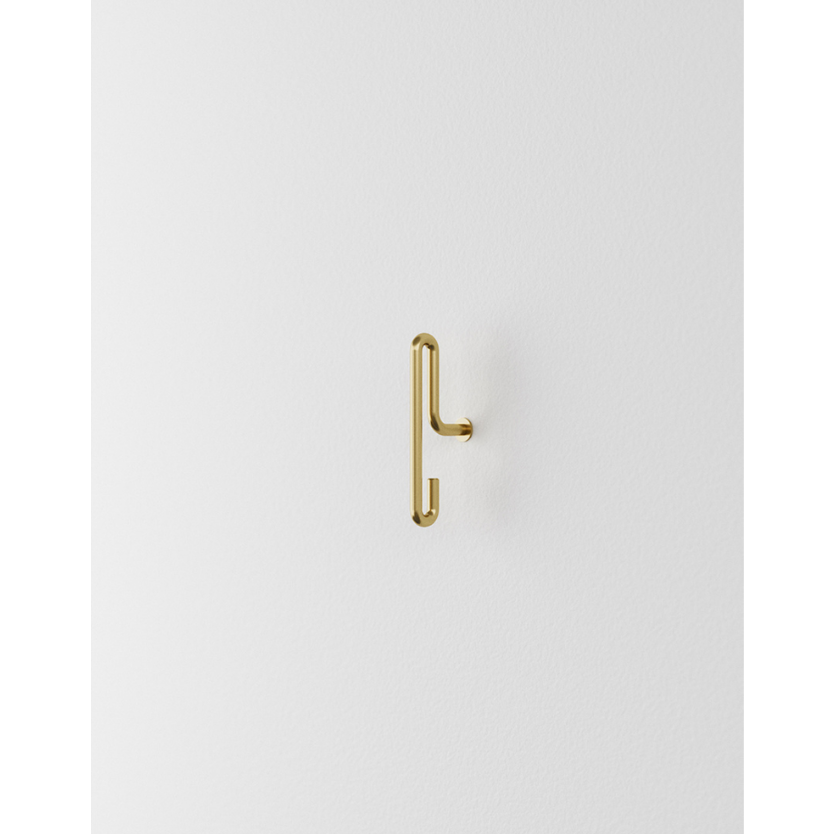 moebe moebe wall hook  small - matt gold