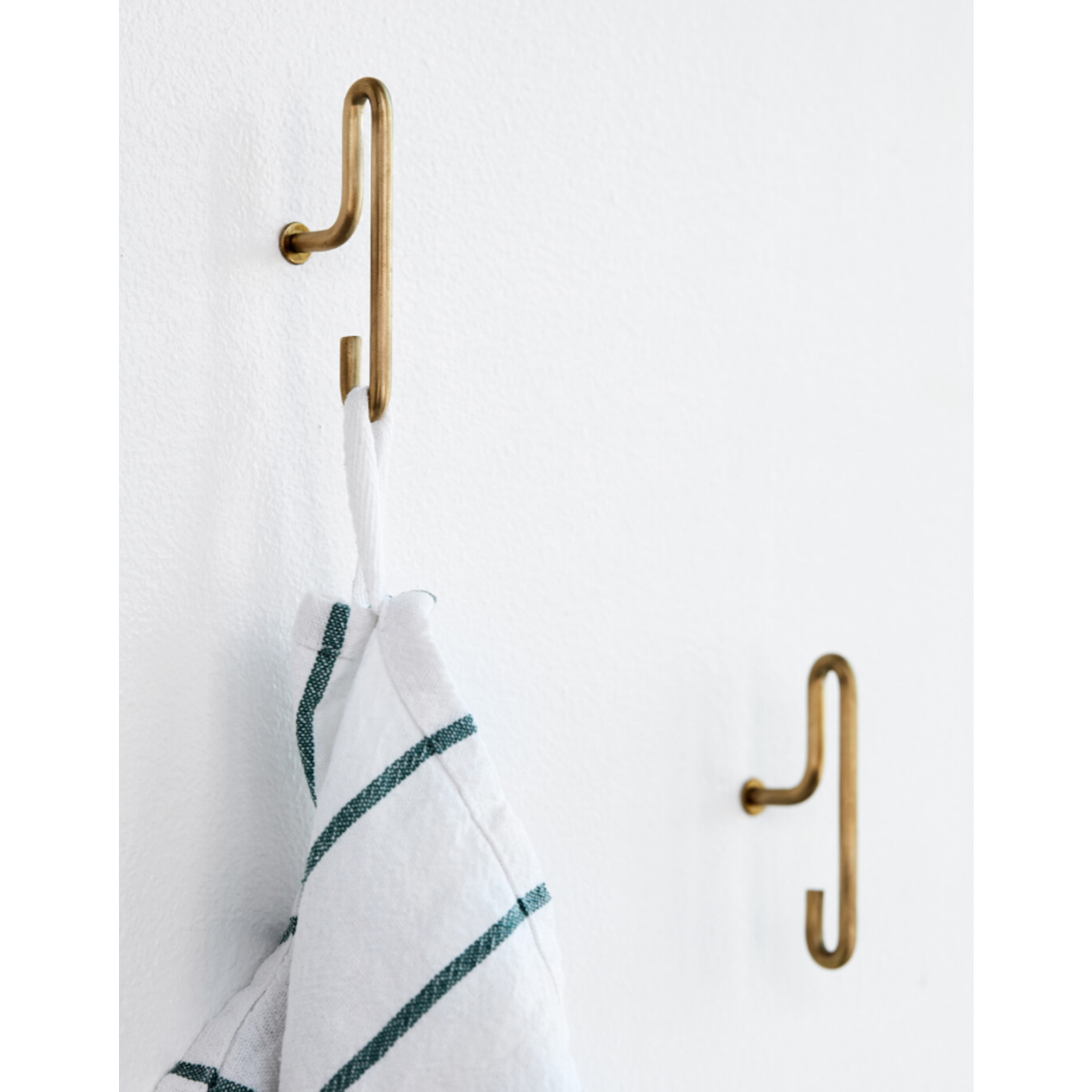 moebe moebe wall hook  small - matt gold