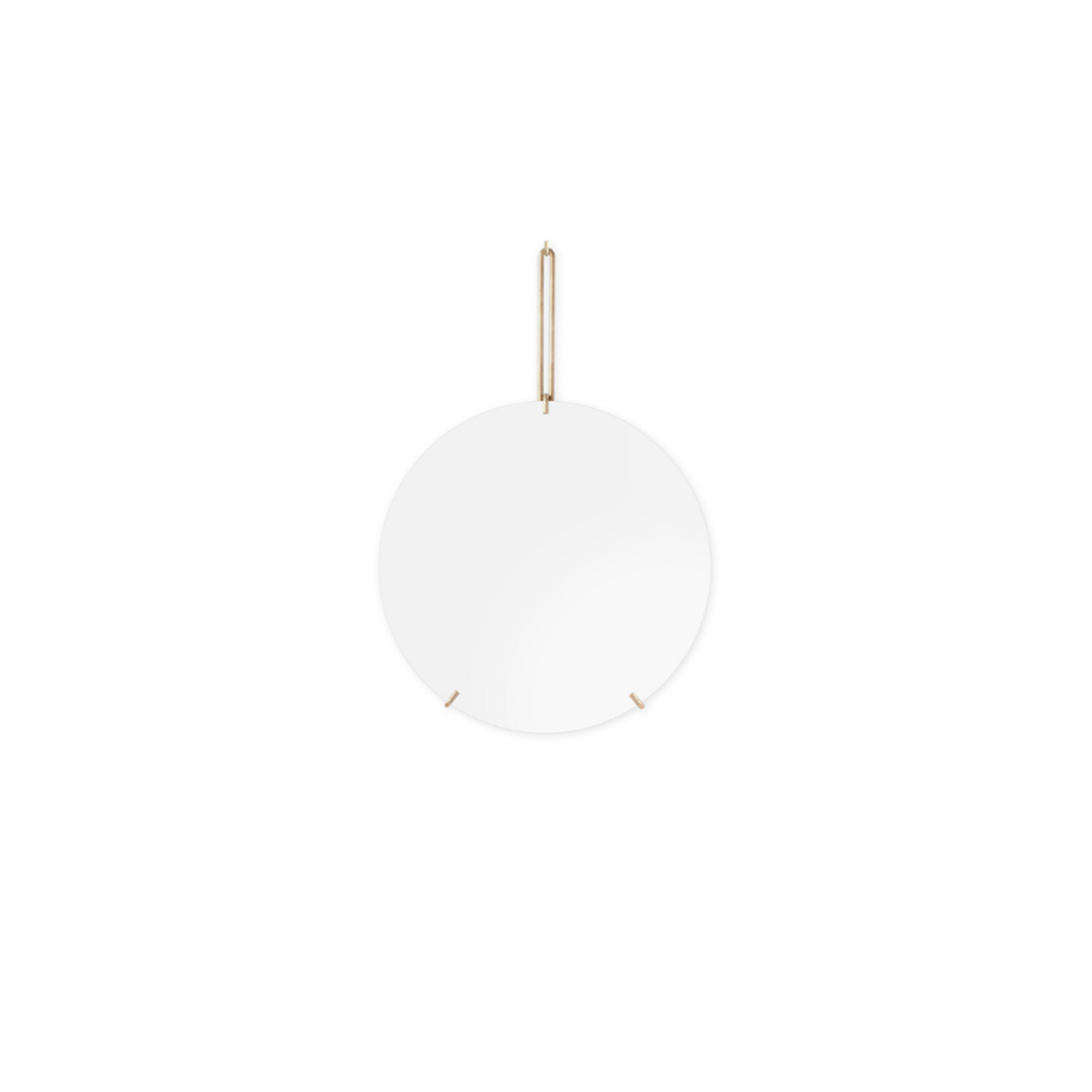 moebe moebe wall mirror - brass