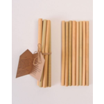 original home bamboo straws - set of 9