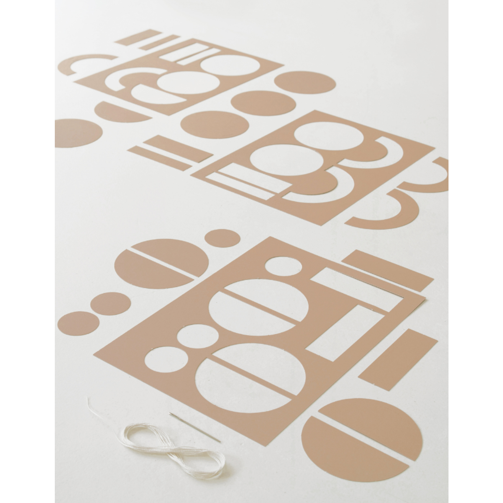 jurianne matter jurianne matter - abstrakt slinger - beige