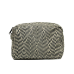 Anna Nera Toiletry Bag Herringbone - M