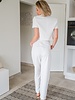 Lily Suit Pants White