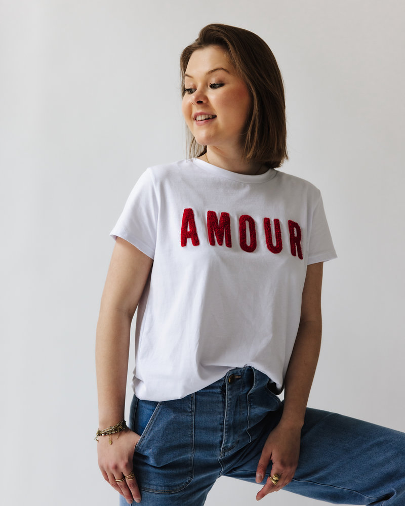 Amour T-shirt Red