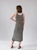 Knitted Dress Striped