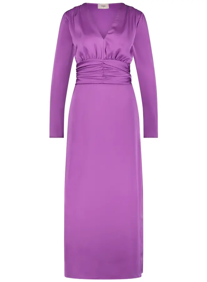 Joani Shiny Purple Dress