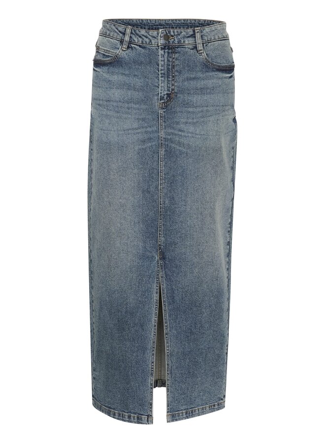 Dana Denim Skirt Blue Denim