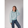 Izzy Acqua Stripe Knit