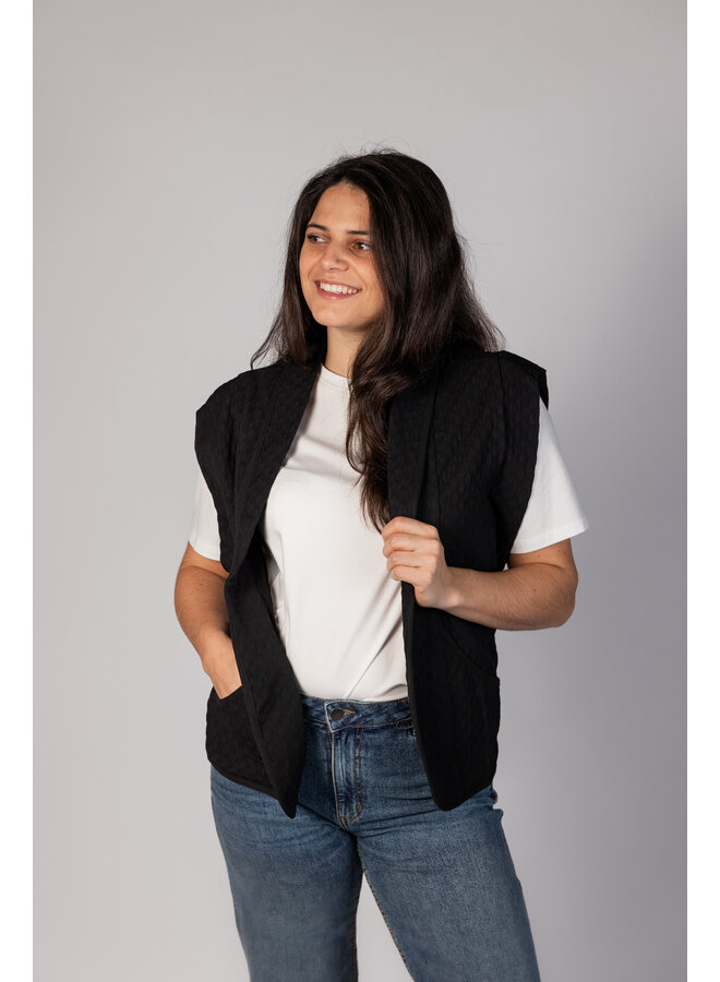 Gabrielle Gilet Black