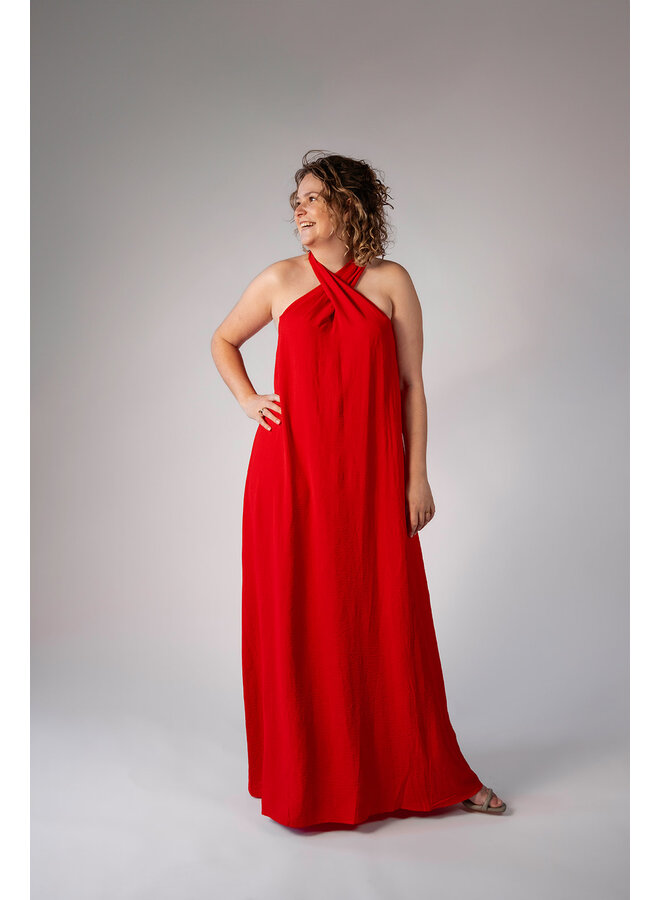 Flore Red Dress