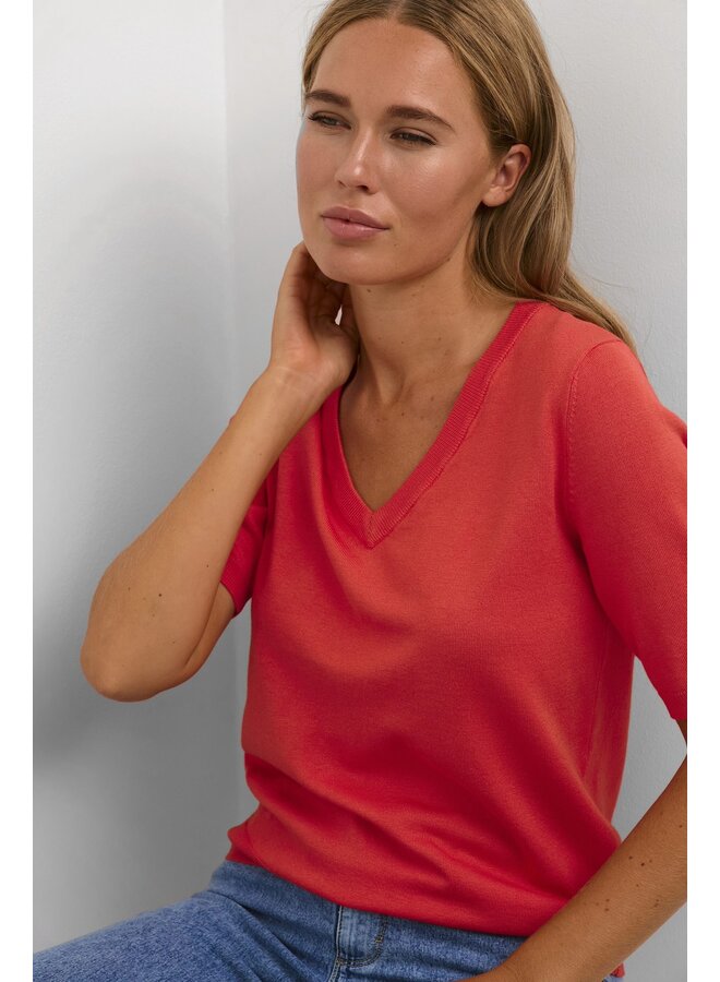 Lizza V-neck Pullover Cayenne