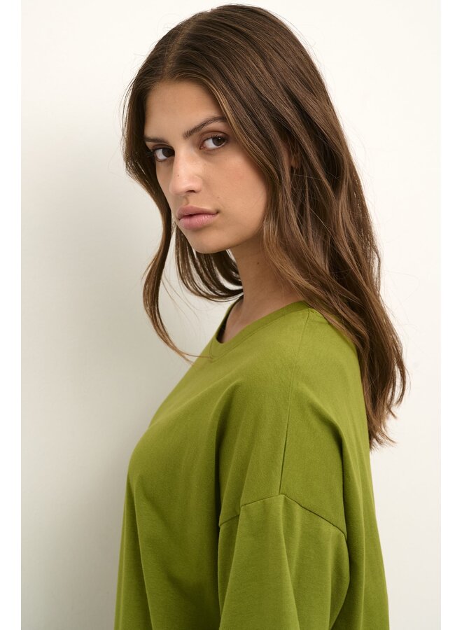 Edna 1/2 Sleeve Dress Calla Green