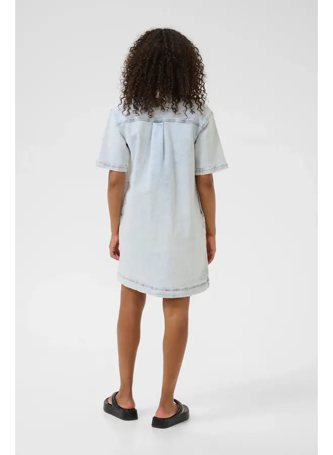 Maja Denim Dress Light Blue Denim