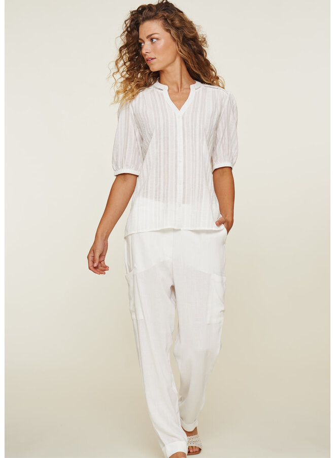 Bhavna Blouse Star White