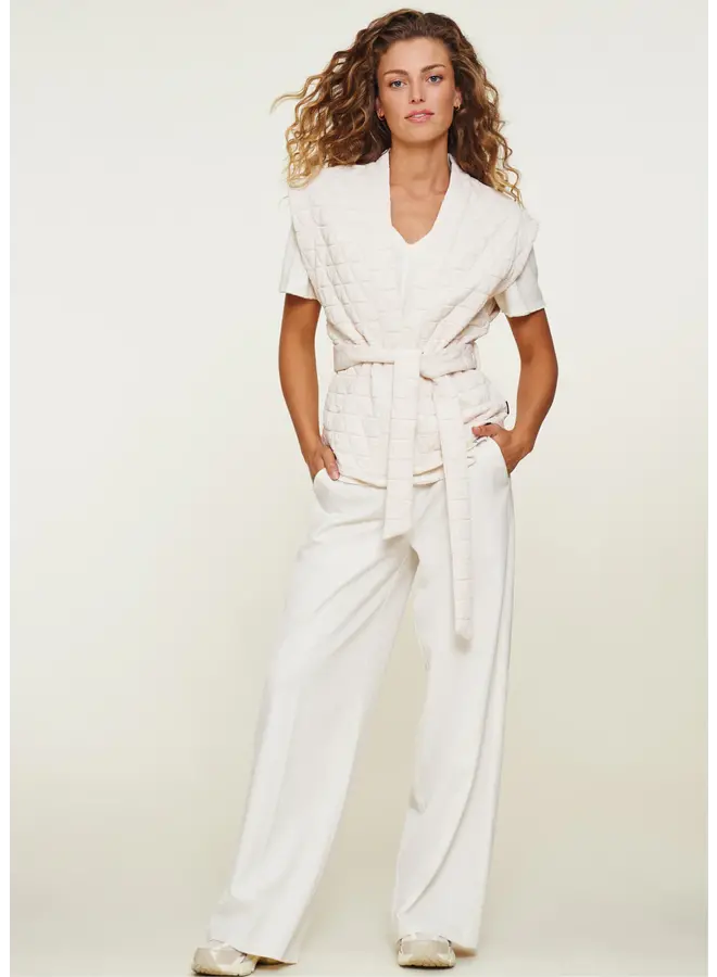 Campi Waistcoat Egret
