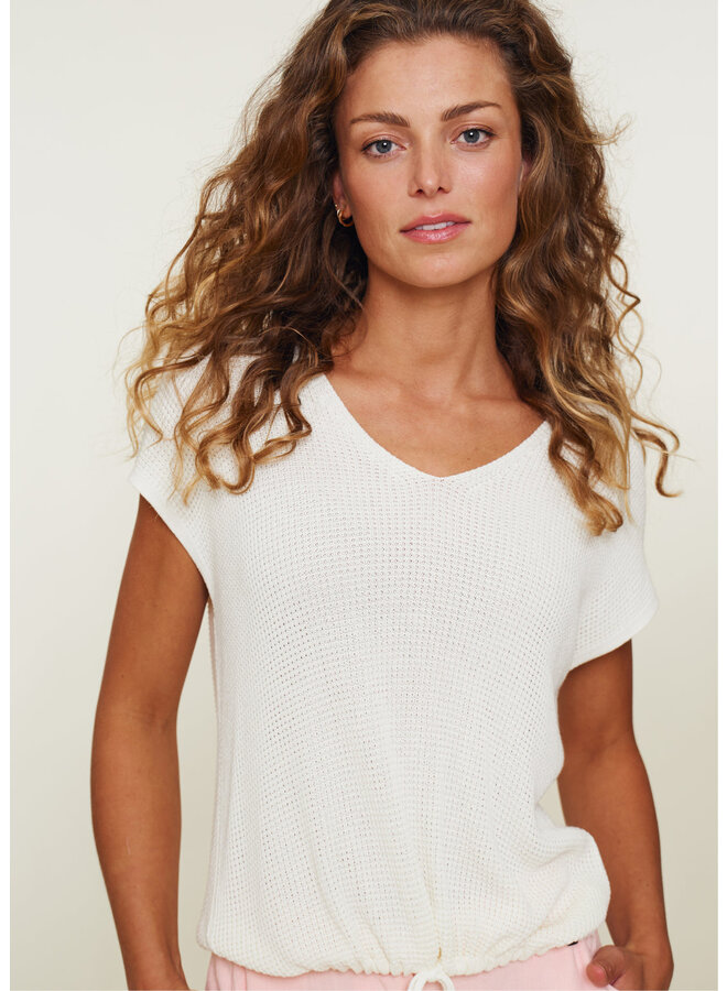 Rumer Knit Pull Egret