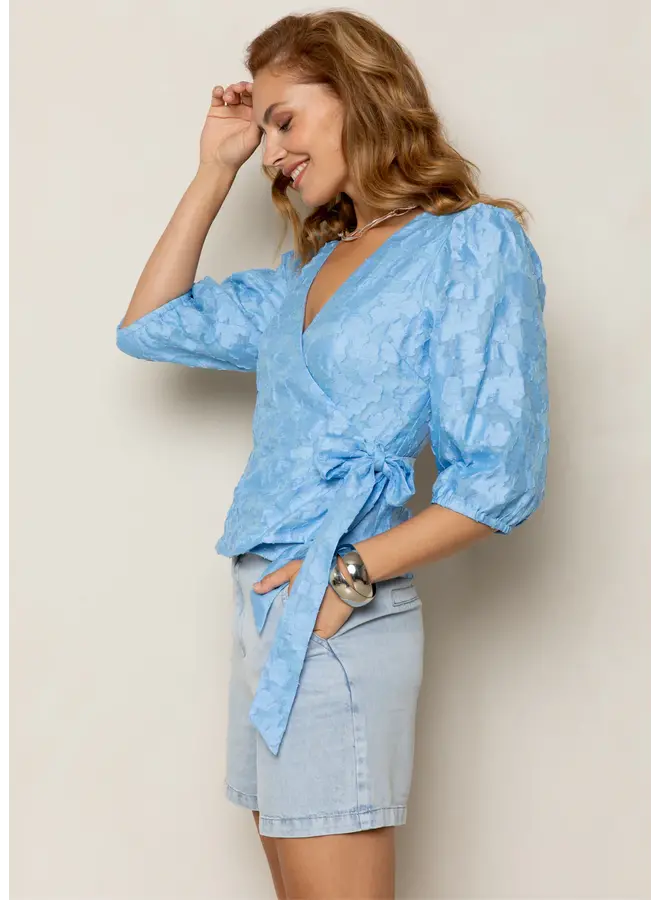 Bianca Top Clear Blue