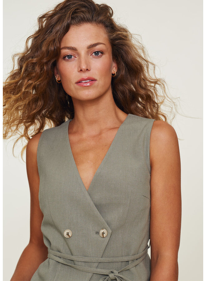 Danly Waistcoat Khaki