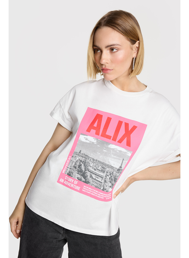Photoprint T-shirt Soft White